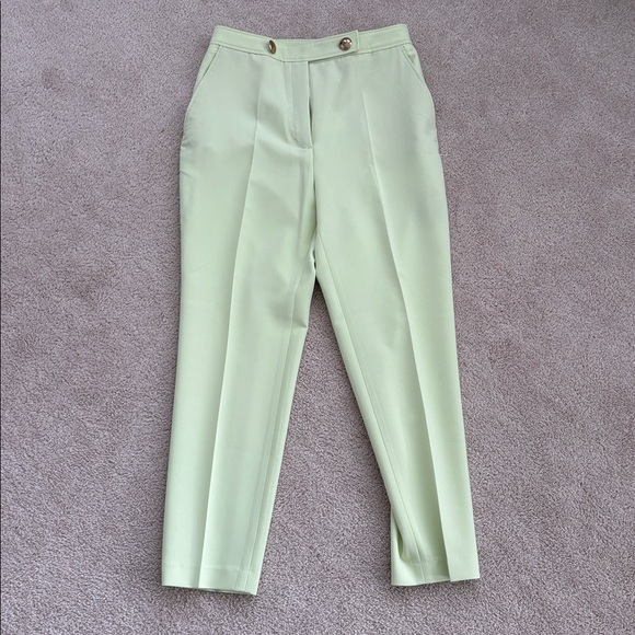Zara pistachio green pants - Picture 2 of 7